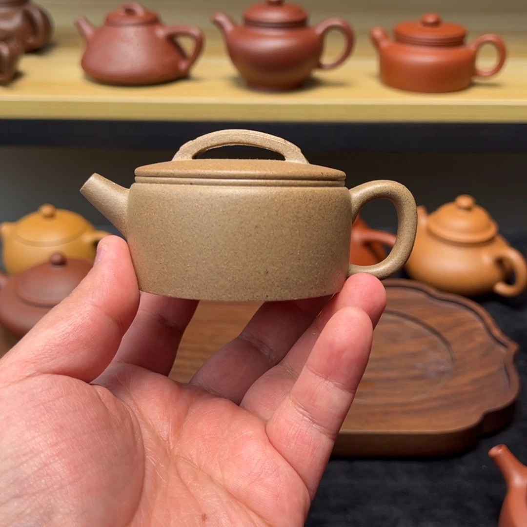 茶壶紫砂100cc段泥汉瓦