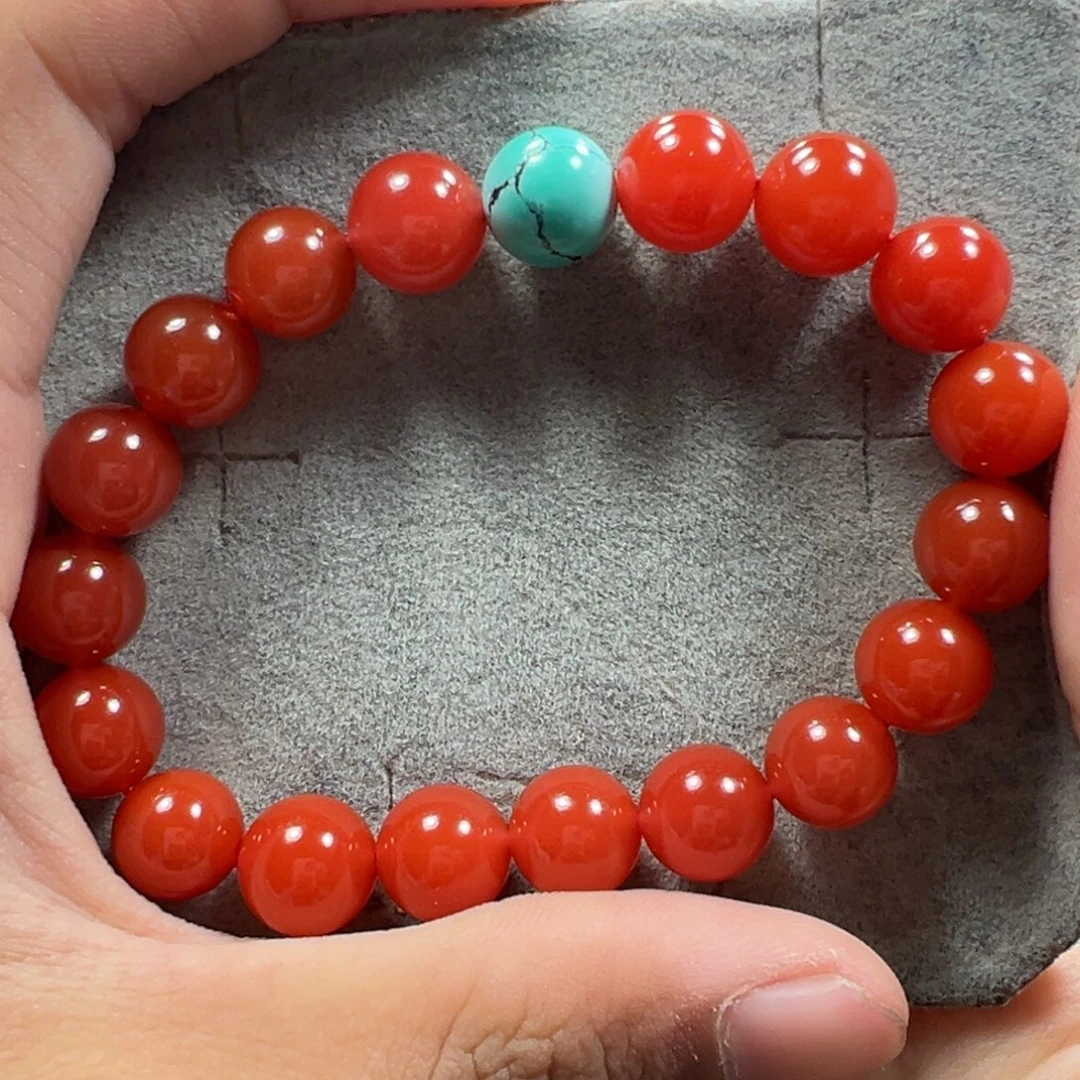 南红玛瑙未镶嵌天然原矿单圈10+