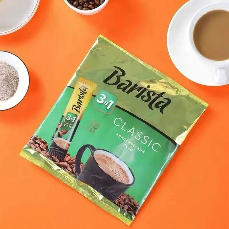 (瑞庆)白俄罗斯进口罗斯莉娜牌经典速溶三合一咖啡160克