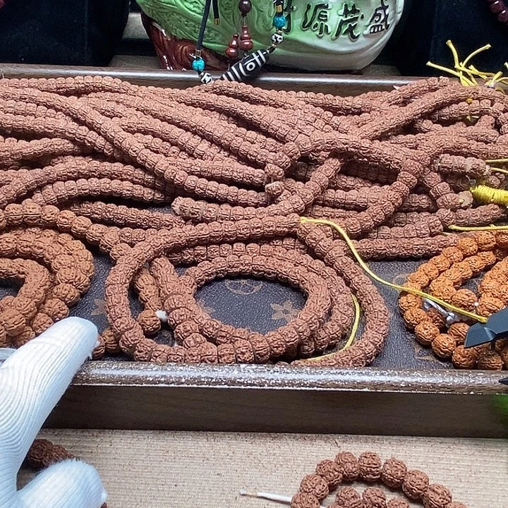 暴***神金刚菩提吊坠108元皮二代盘龙