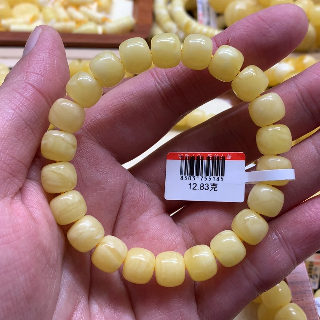 琥珀手链未镶嵌期*蜜蜡