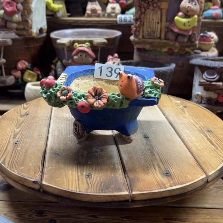 嘻哈多肉花盆百搭