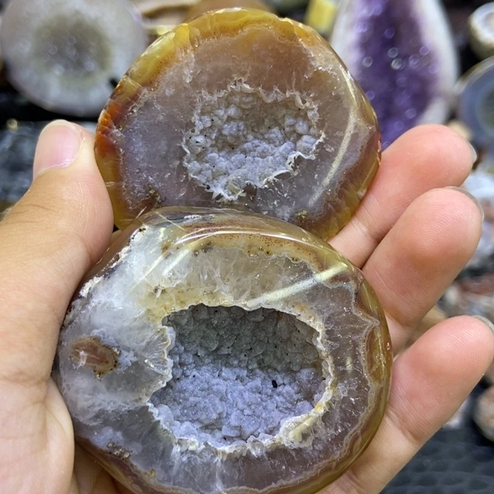 水晶珠宝半成品未镶嵌聚宝盆