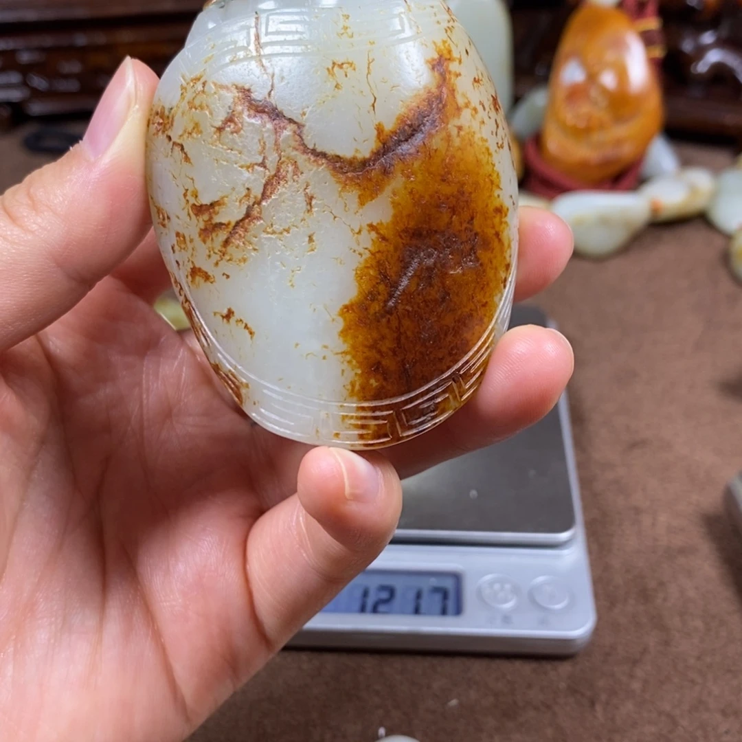 稻***c和田玉未镶嵌把件龙龟