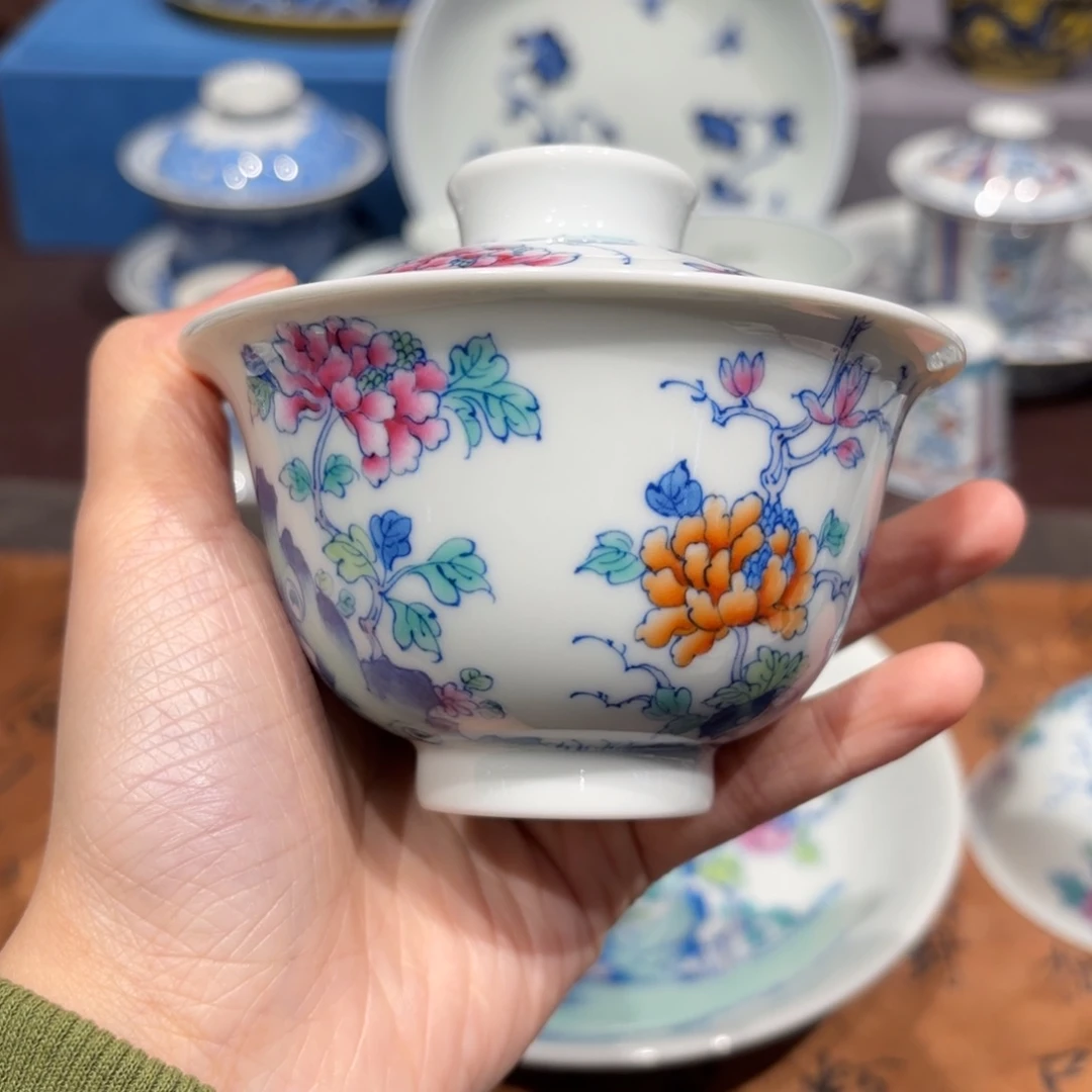 瓷片景德镇纯手工手绘