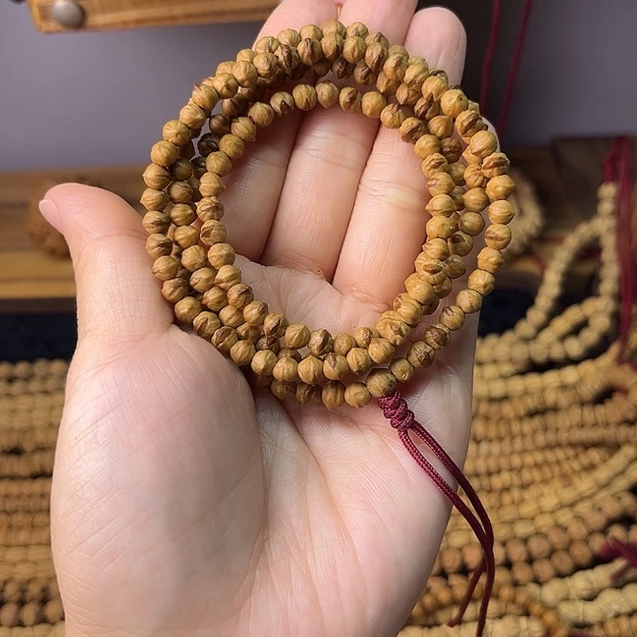 ?****?小原桩红芽横打 108长串 5mm