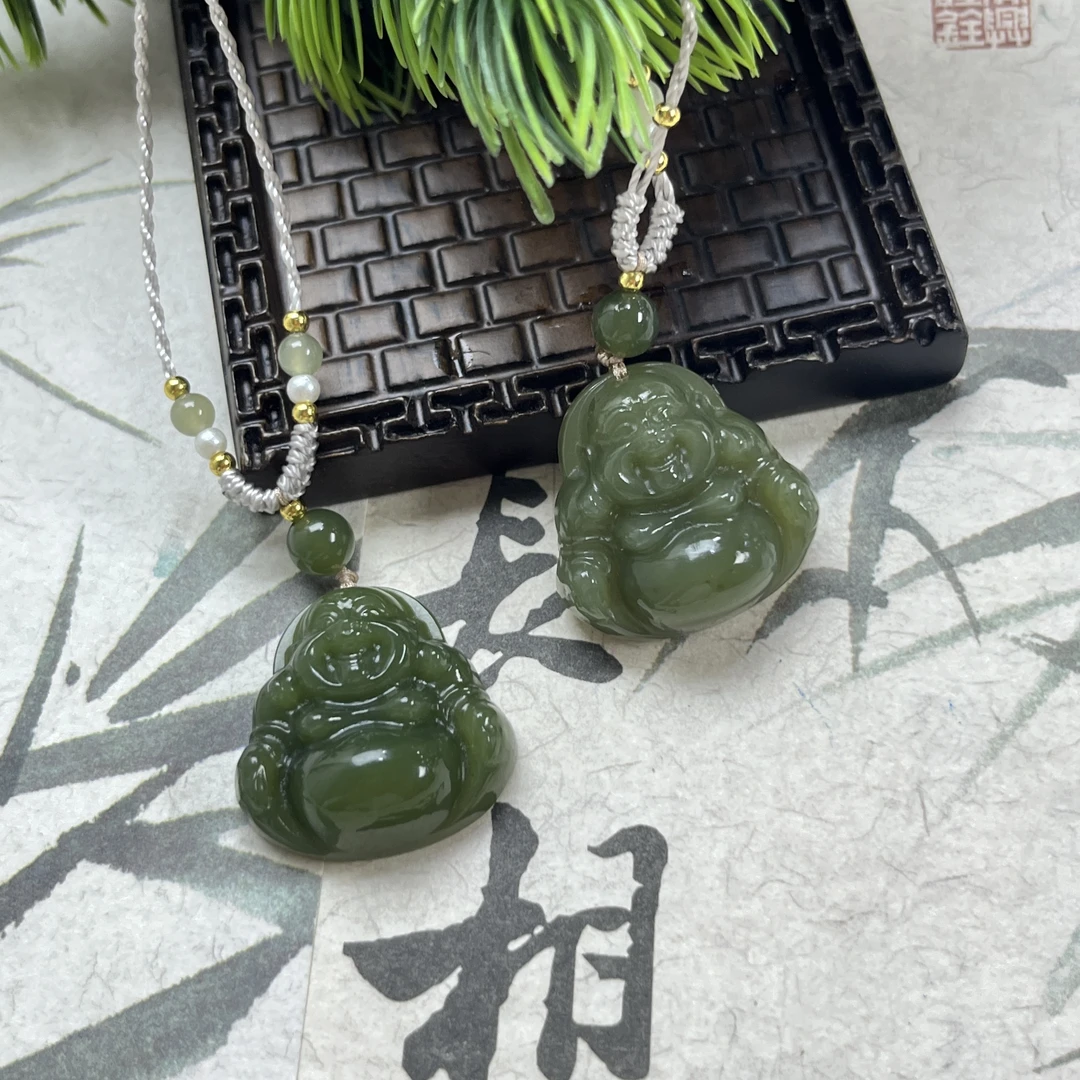 YL30和田玉佛公吊坠24*10mm+多样性发其一