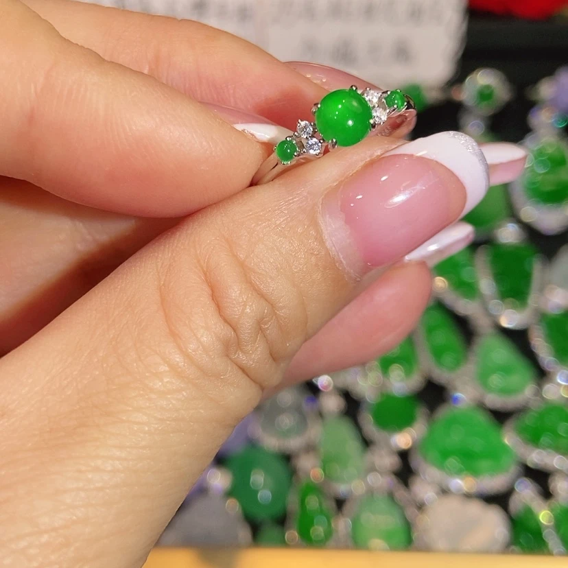 【闪购商品】未镶嵌戒指翡翠天然翡翠