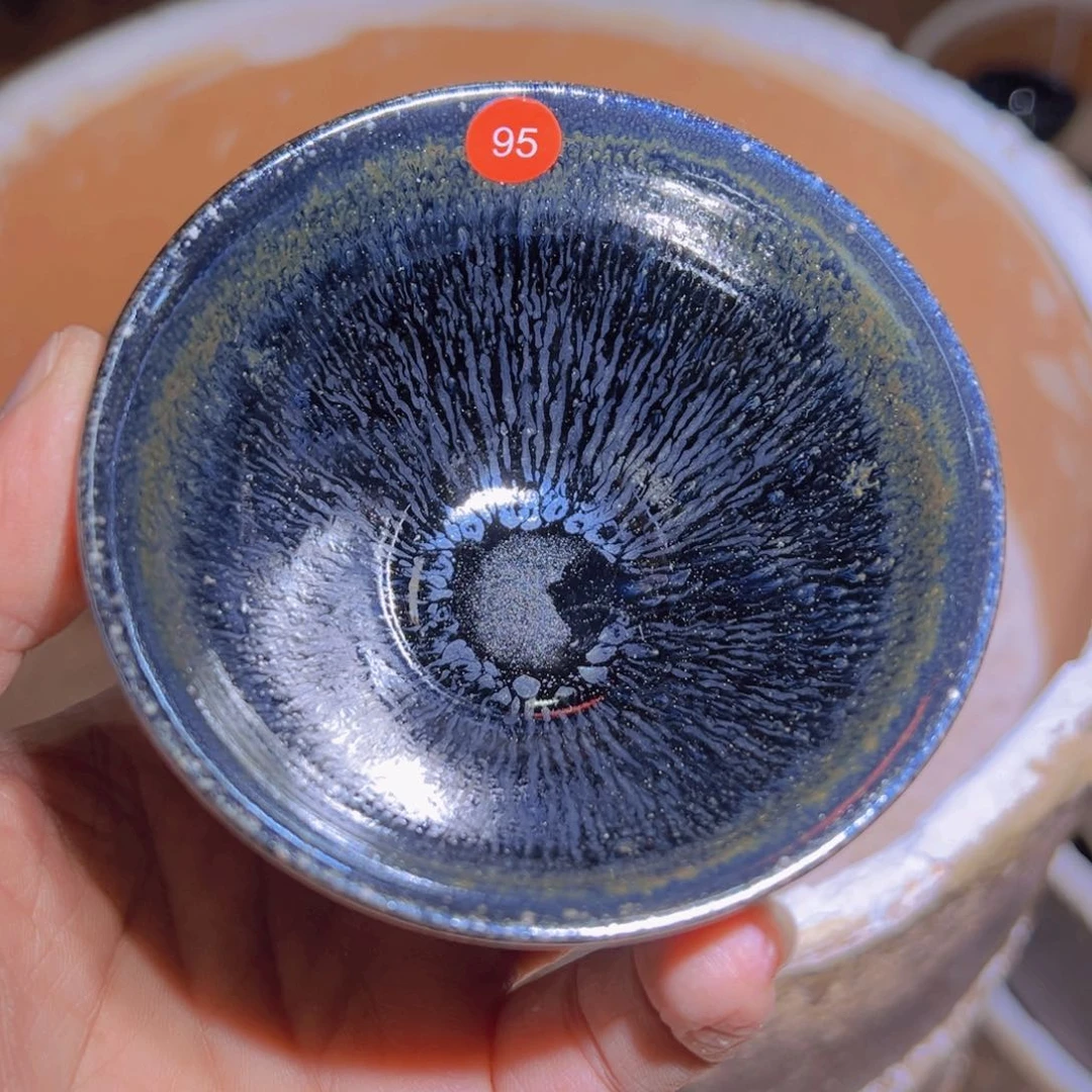 茶盏95 建窑建盏叶明龙窑