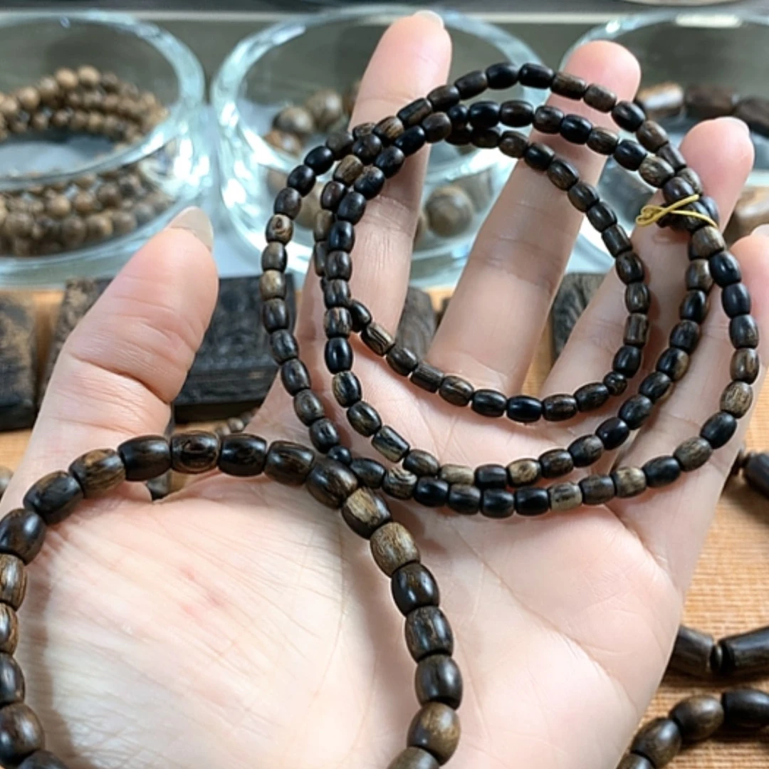 【闪购商品】沉香手串风**轻文莱铁结黑棋10.75克➕6.82克