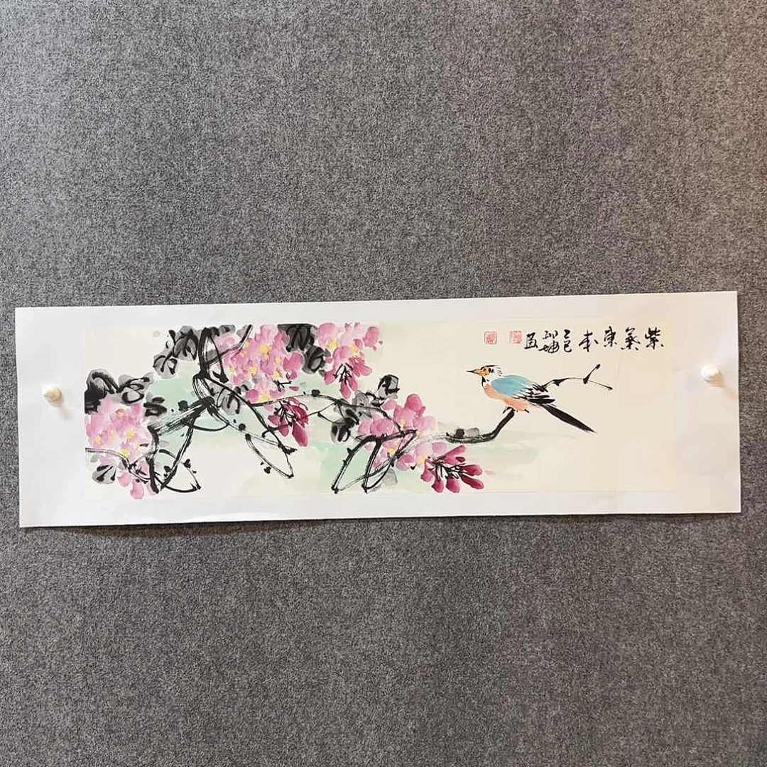 国画邢坤老师手绘作品