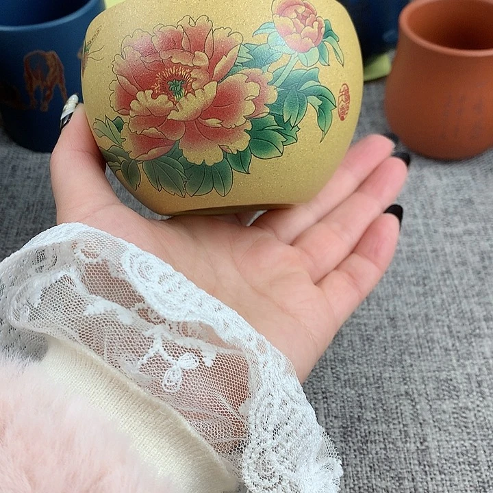 紫砂茶杯高端主人杯