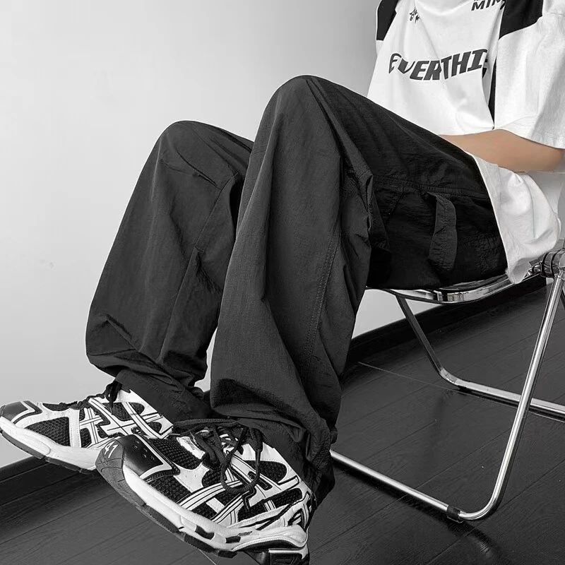 DK123速干长裤薄款休闲裤美式潮风长裤工装裤ins痞帅裤子