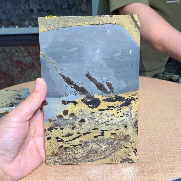 ，广西国画石摆件，收藏观赏