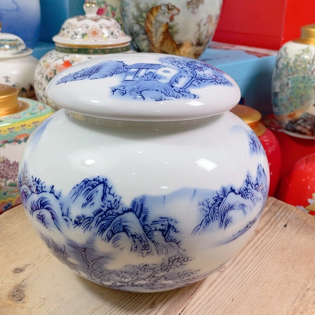 【闪购商品】罐陶瓷茶叶罐密封罐