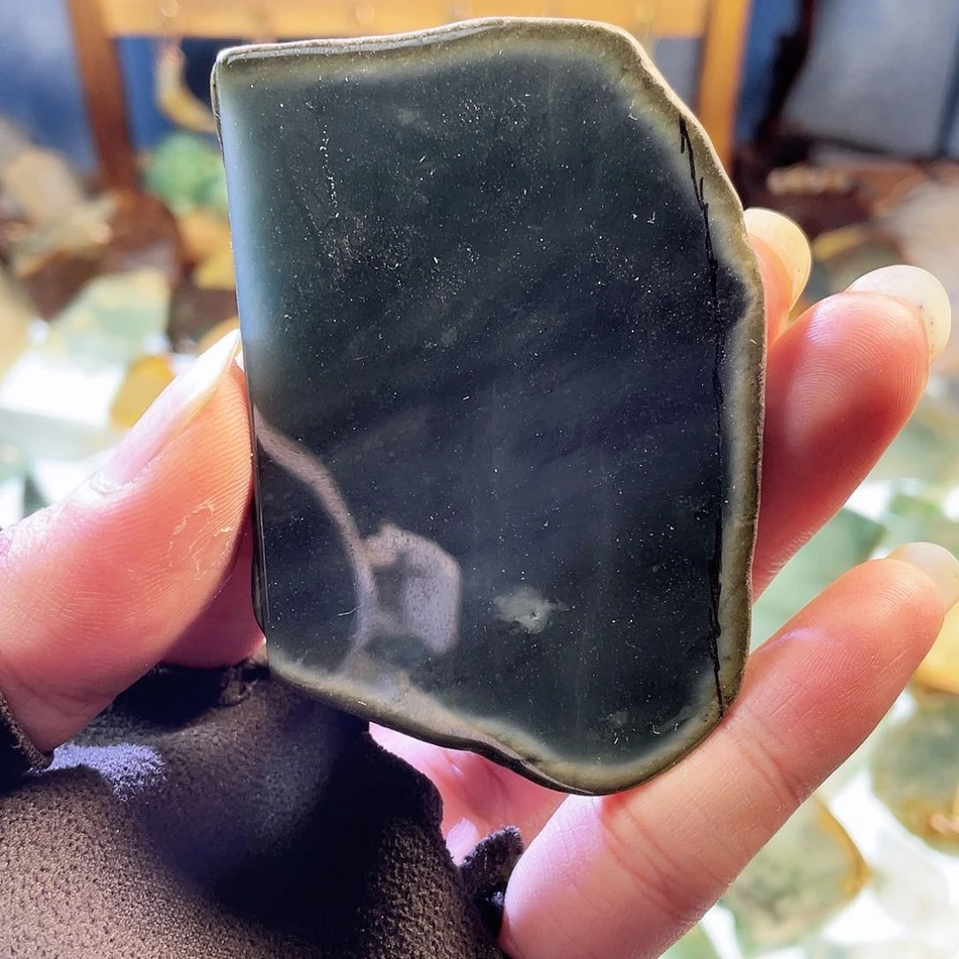 定制翡翠未镶嵌立体大黑天（不退不换）