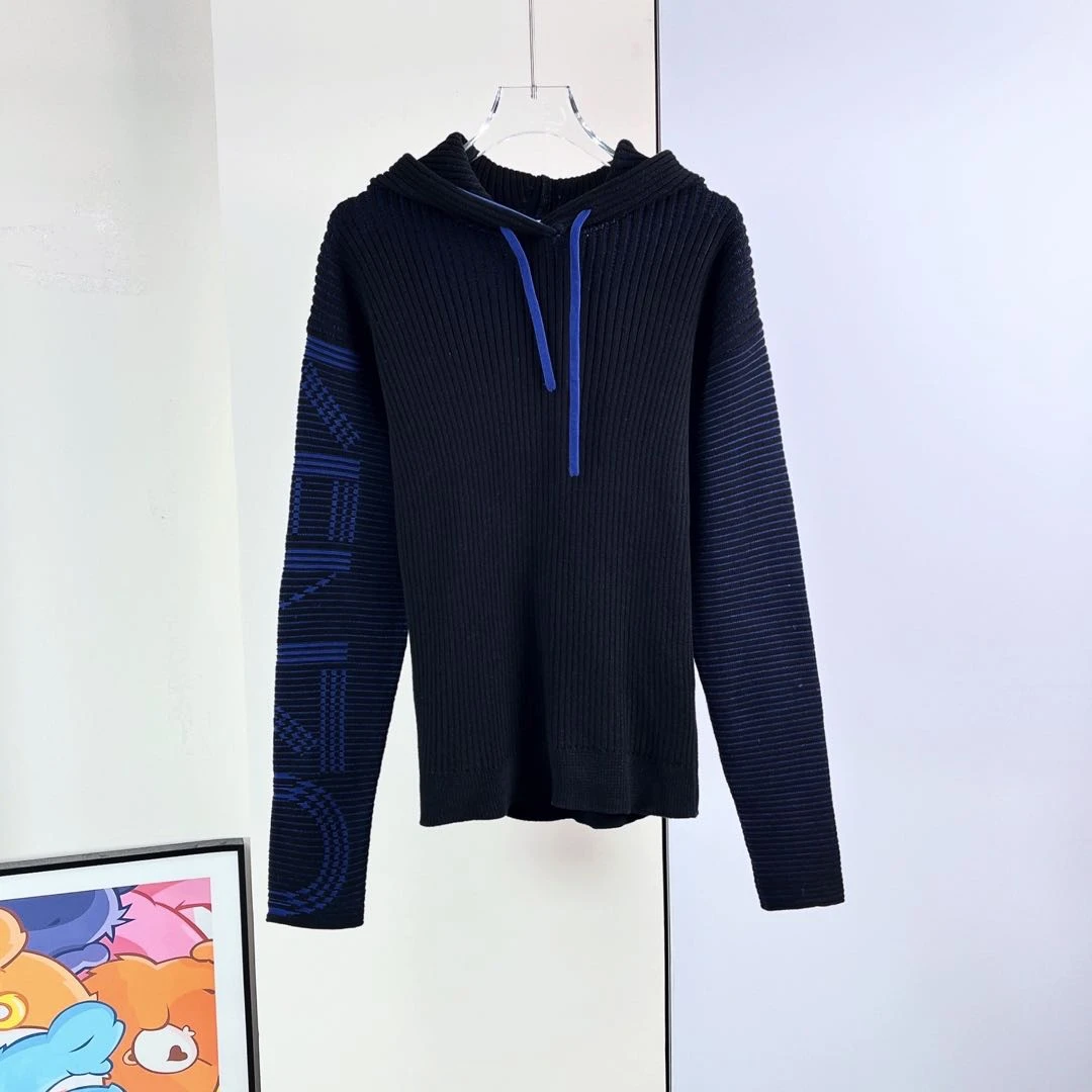95新 KENZO/肯佐 连帽针织上衣 /Xs码/ppk9595