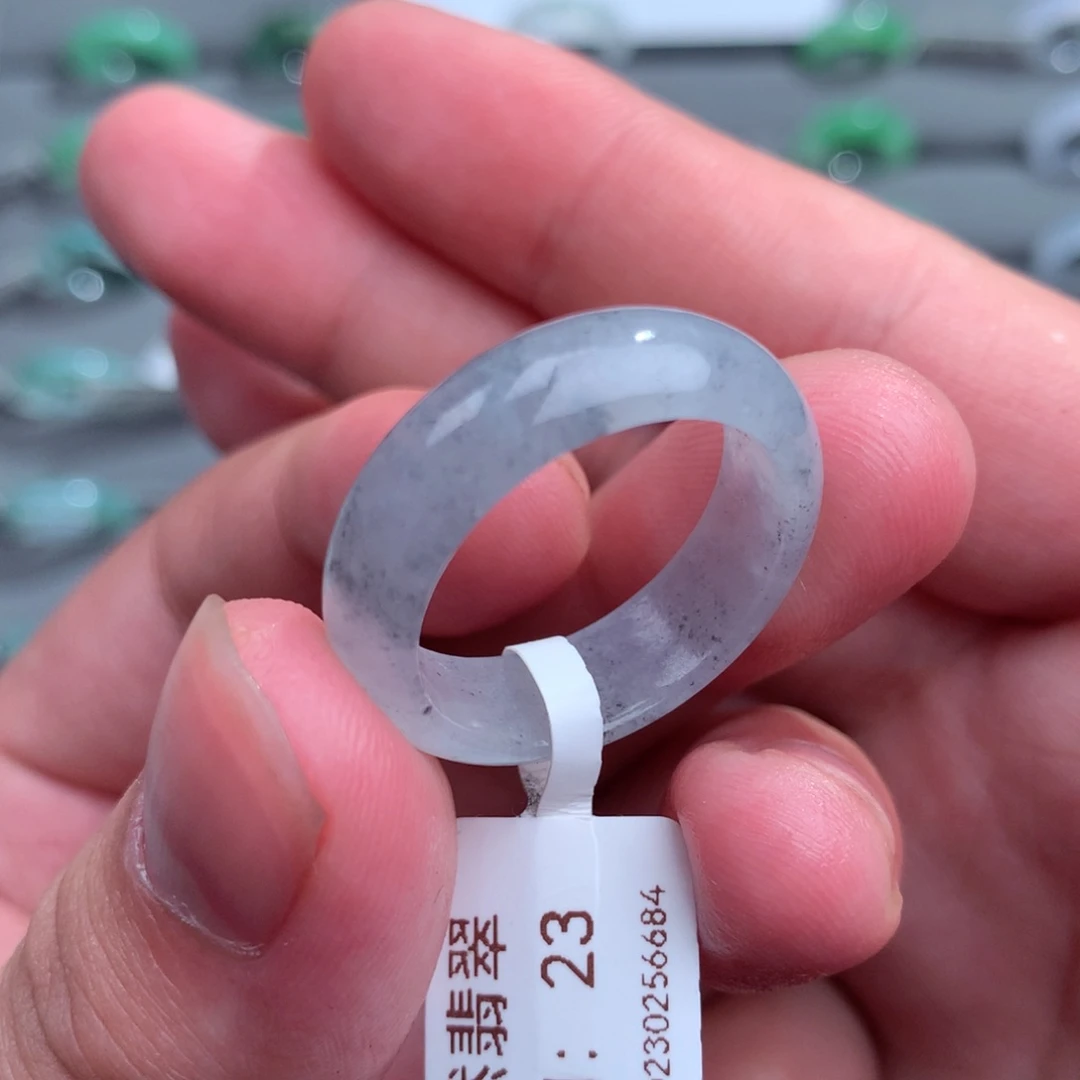 翡翠戒指未镶嵌天然