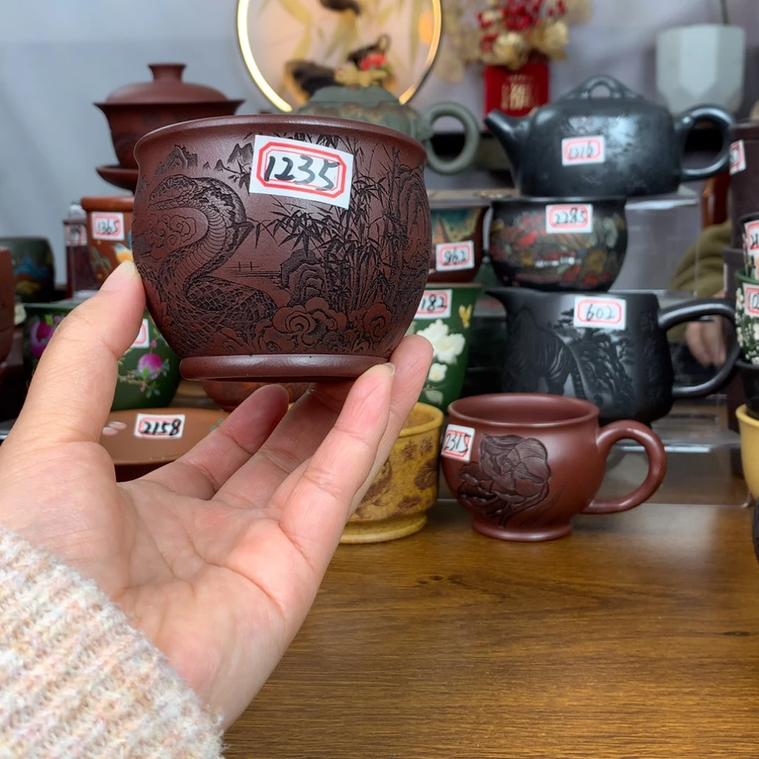 紫砂茶杯宜兴紫砂茶具
