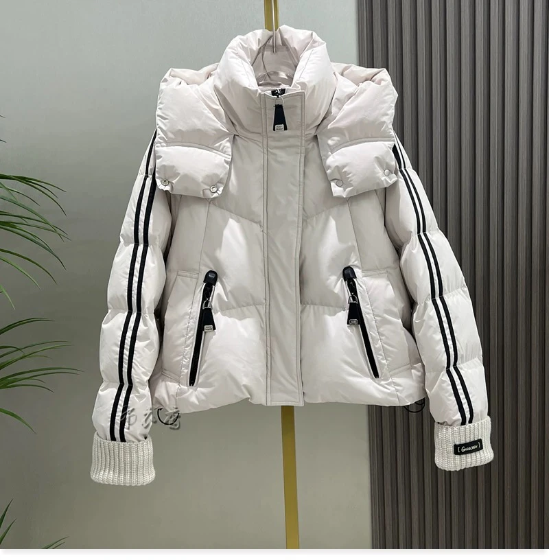 918 处理2024冬季爆款小个子冬季时尚宽松保暖面包羽绒服加厚外套