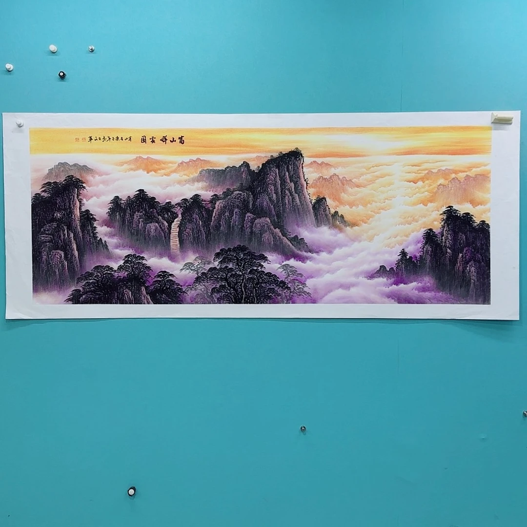 国画李文军教授作品