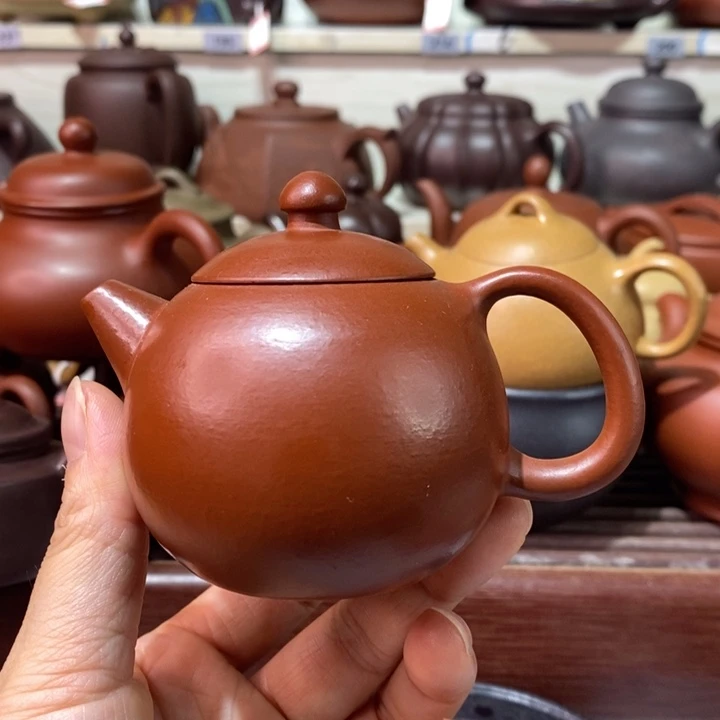 茶壶紫砂微瑕处理一把