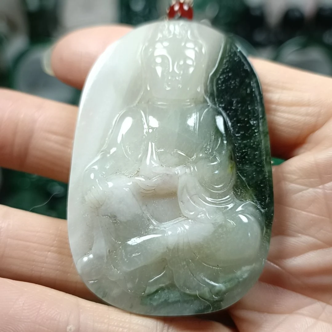 陈***垚独山玉未镶嵌挂件