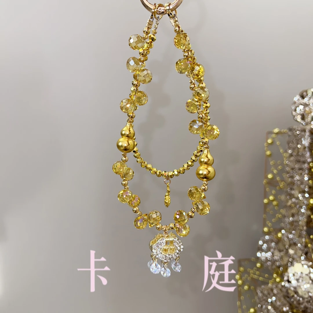 尤米饰品 卡庭原创手机链  K2188