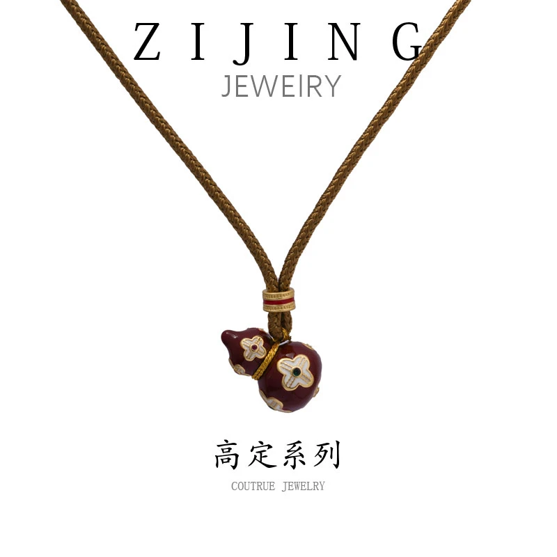 铜合金布艺项链 CC9275 高定系列 项链 68CM