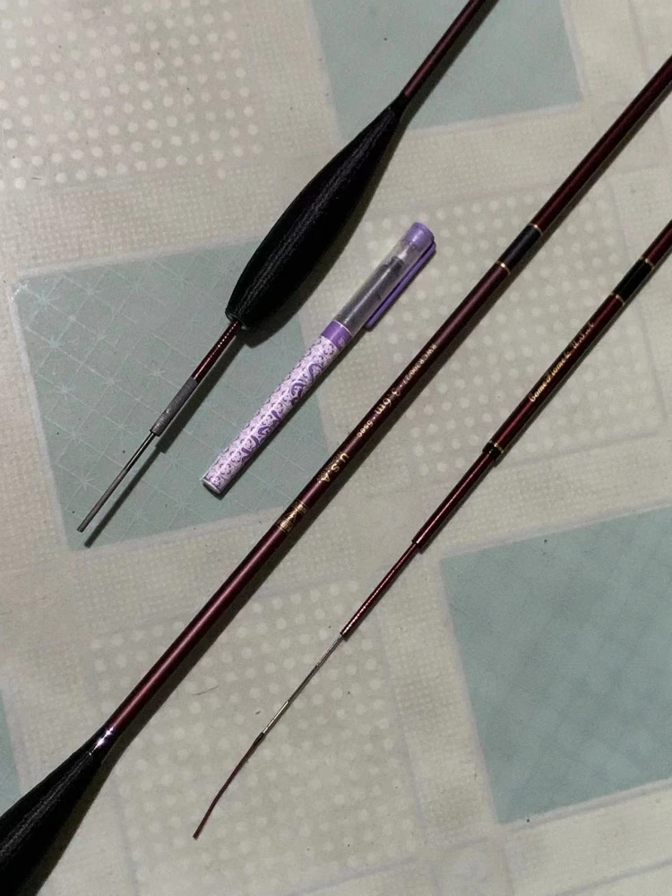 2.7冀威红狼鲫鱼竿3.9超细软韧3.6米面条微物麦穗长节溪流手钓杆