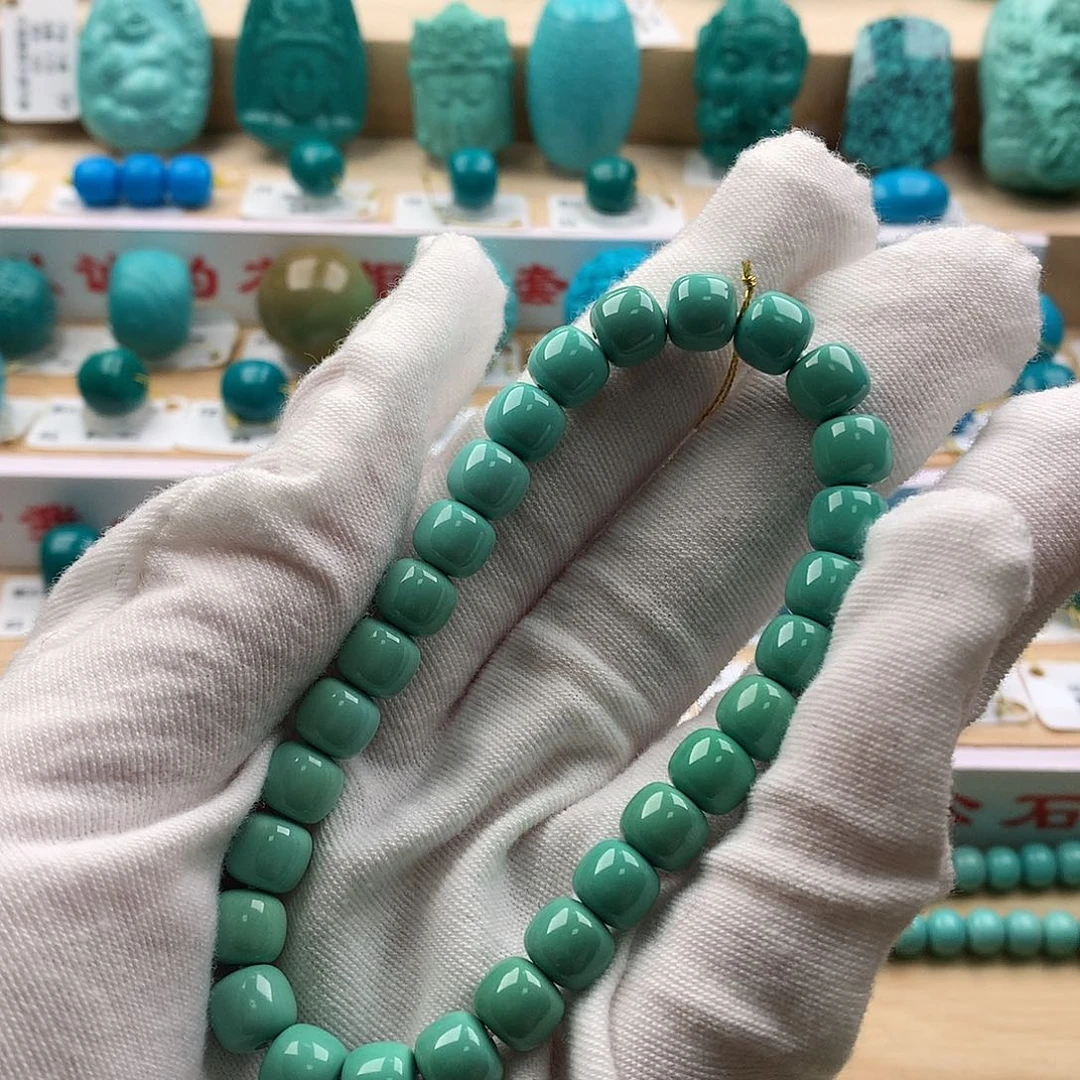 绿松石未镶嵌配饰7.8