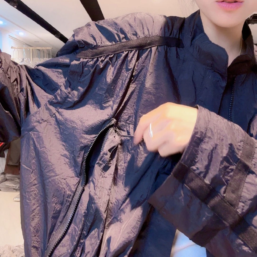 里安家黑色防晒外套