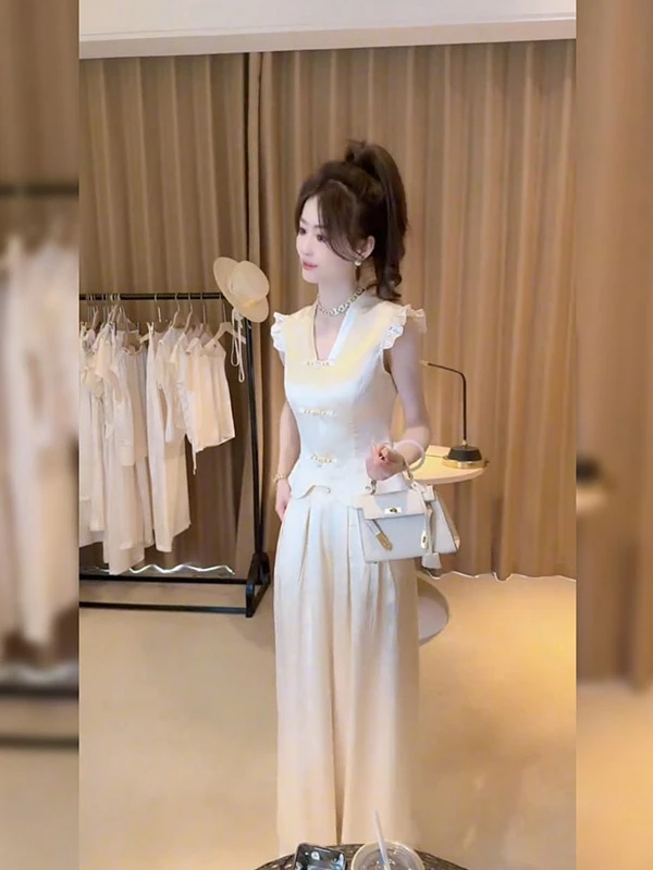 今年流行爆款2025超火夏装一整套新穿搭款时尚套装新中式国风女装