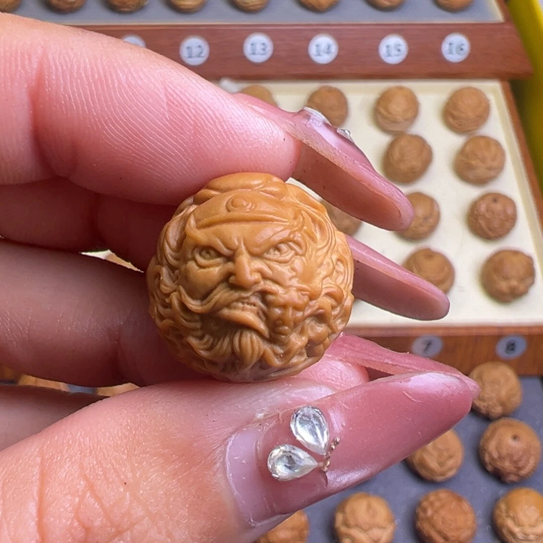 小***）核桃18左右猴头核桃钟馗美女全品