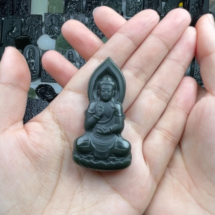 颈饰未镶嵌和田玉