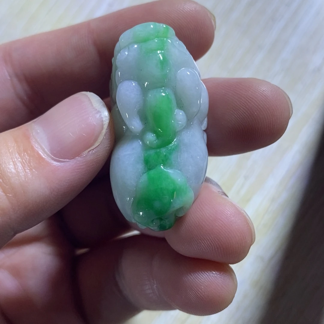 颈饰未镶嵌翡翠翡翠貔貅