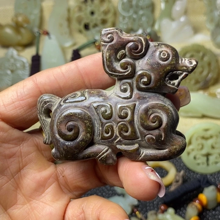 和田玉挂件未镶嵌