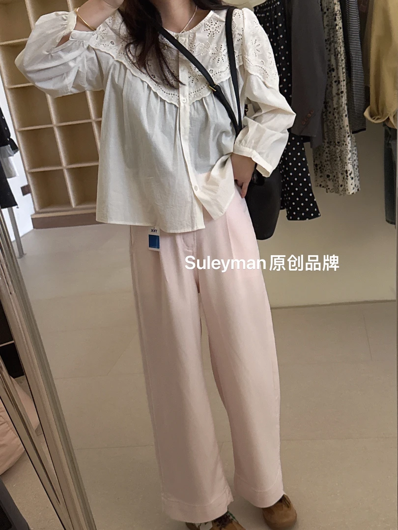 青木子Suleyman【春天】2025款直筒裤