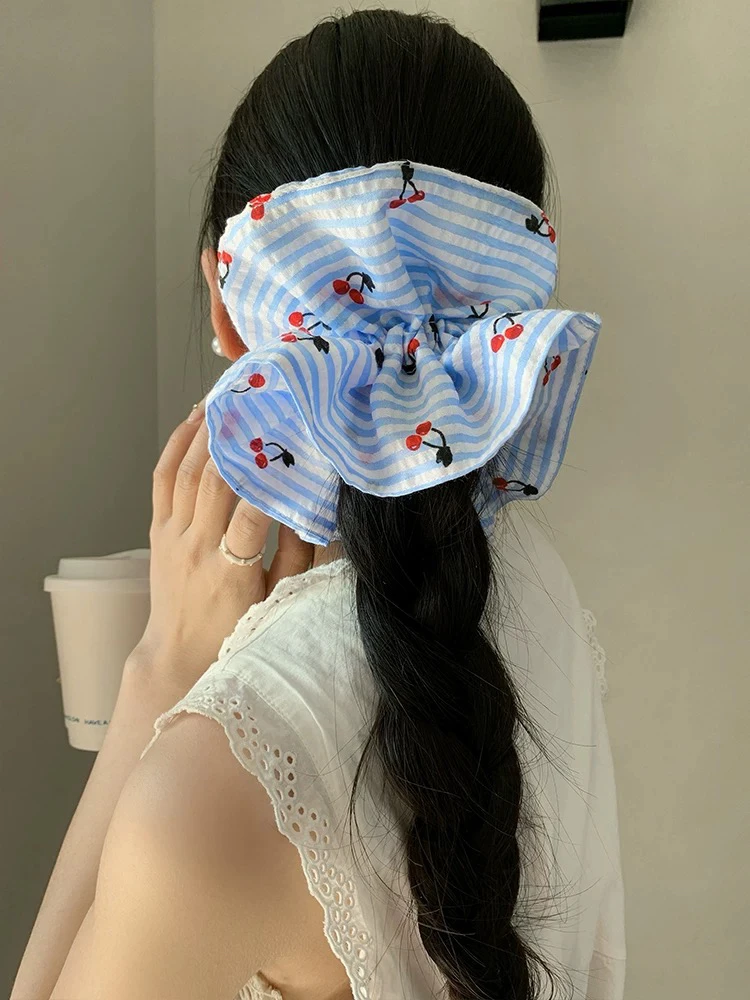 学生气质可爱甜美风通用韩版韩式发圈简约头饰时尚