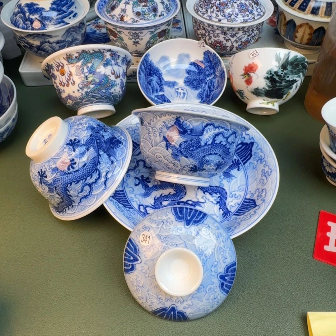 陶纯手工纯手绘茶具377