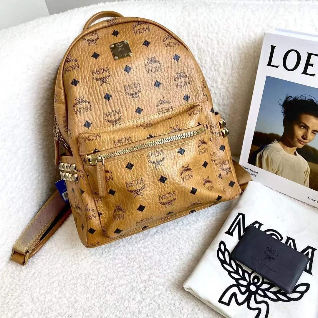 95新 MCM 双肩包/67935254/12期免息/代卖服务