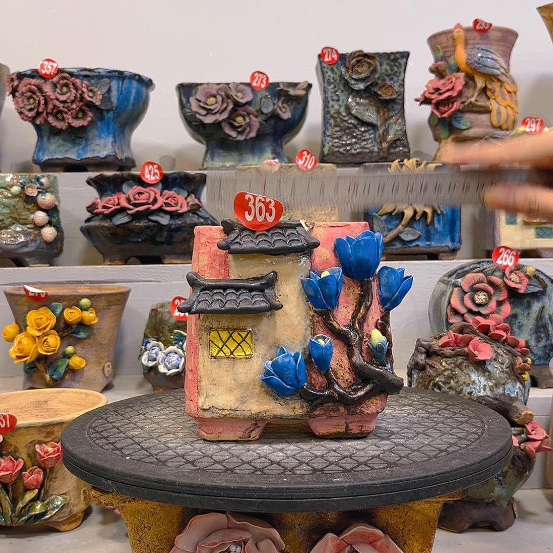 微瑕363号陶然花器厂家直销