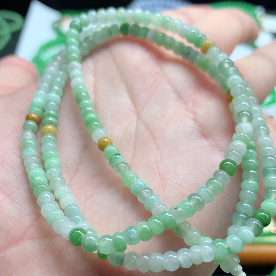 翡翠未镶嵌手链翡翠