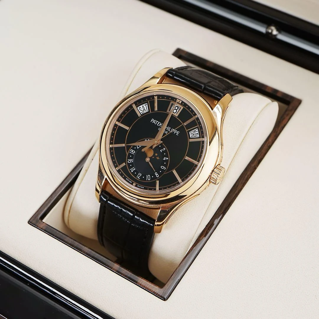 99新 Patek Philippe/百达翡丽 百达翡丽 5205r 19 年全套无撞针