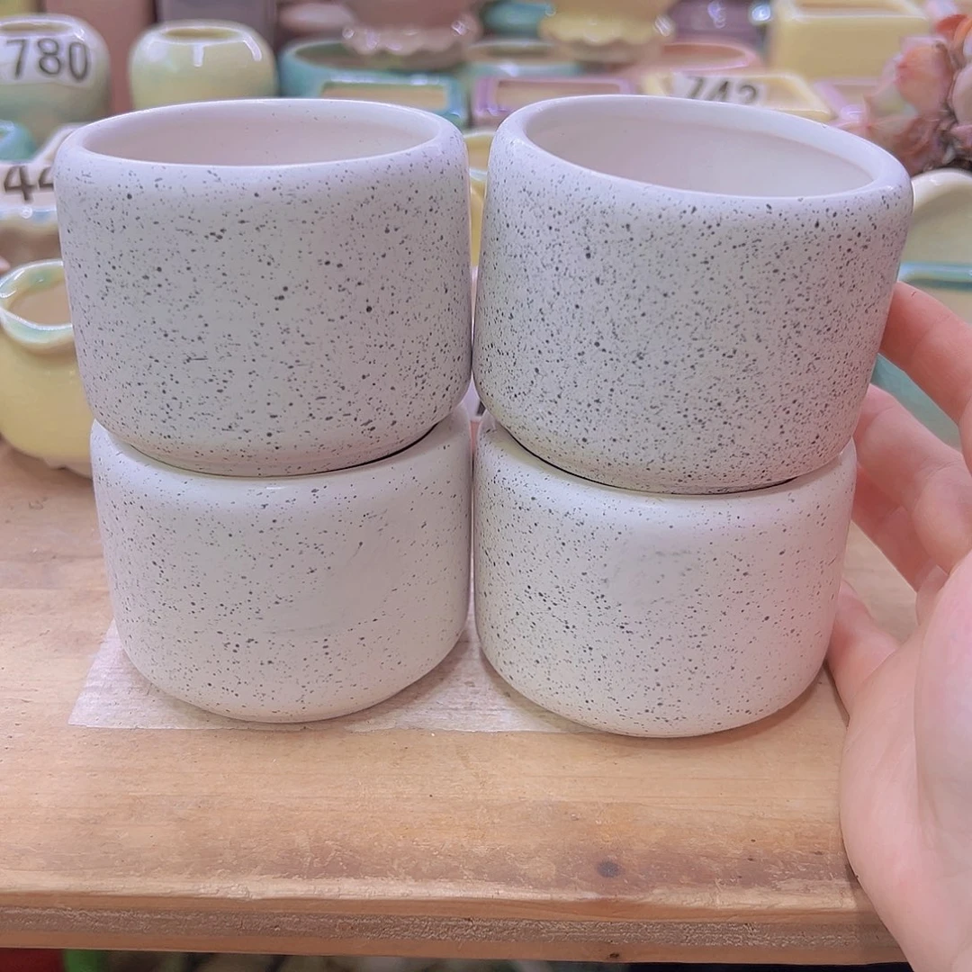 陶瓷花盆当场满12包邮