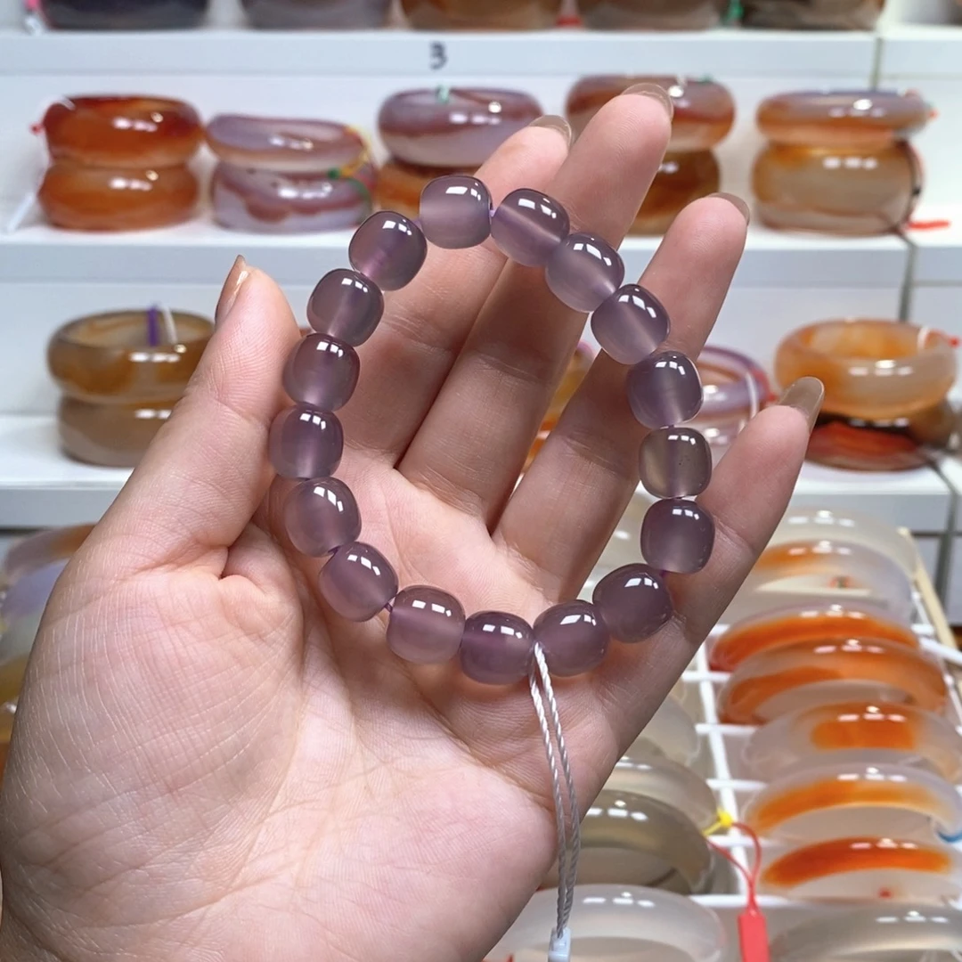 玛瑙/玉髓手镯未镶嵌W**G