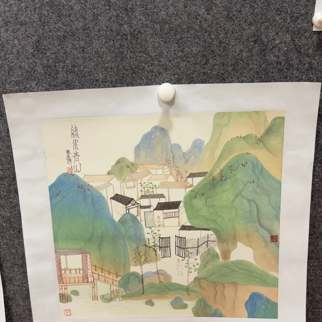 用***7国画张老师国画作品
