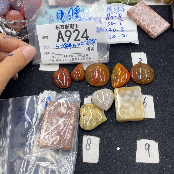 硅化珊瑚（珊瑚玉）颈饰合金电****友