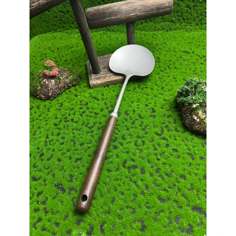 孤品 钛 胡桃木爱心锅铲大号