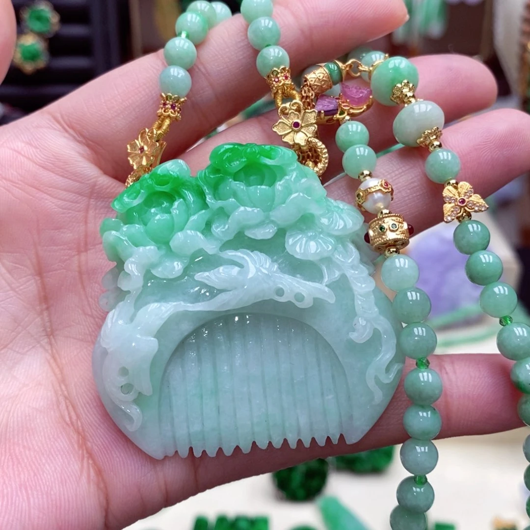 颈饰未镶嵌翡翠翡翠吊坠